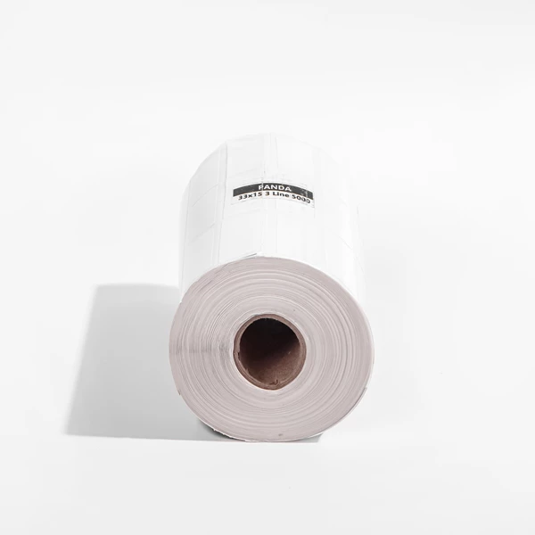 Label Semicoated Panda 15x33mm (3 Lines isi 5000 pcs) Core 1"